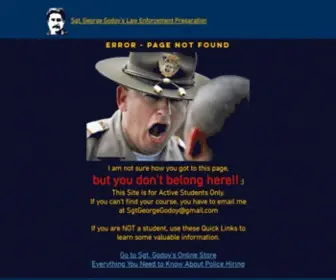 Lawenforcementpreparation.com(Exam Prep) Screenshot