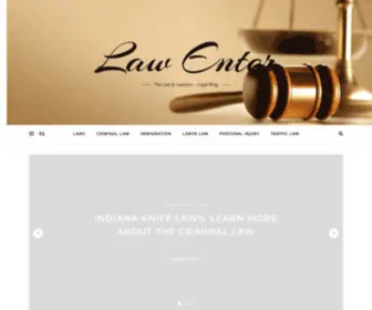 Lawenter.com(Legal Blog) Screenshot