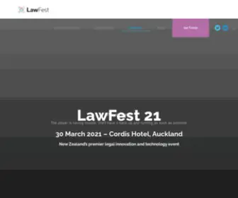 Lawfest.nz(The Must Attend Event for All Legal Professionals) Screenshot