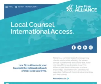 Lawfirmalliance.org(Law Firm Alliance) Screenshot