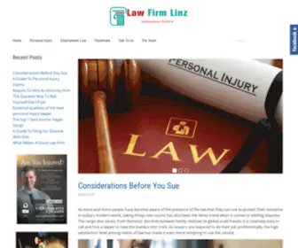 Lawfirmlinz.com(Law Firm Linz) Screenshot