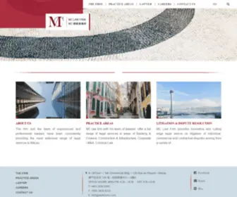 Lawfirmmc.com(MC Law Firm) Screenshot