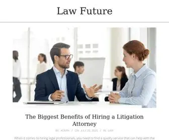 Lawfuture.org(Law Future) Screenshot