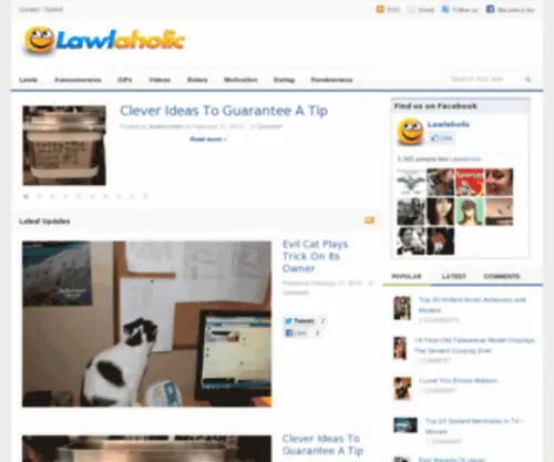 Lawlaholic.com(Lawlaholic) Screenshot