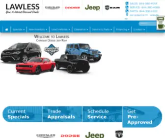 Lawless.com(Lawless) Screenshot