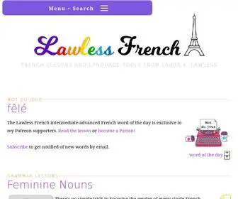 Lawlessfrench.com(Lawless French) Screenshot