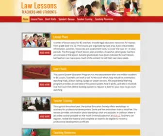 Lawlessons.ca(Law Lessons) Screenshot
