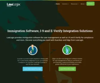 Lawlogix.com(Immigration Software For Case Management) Screenshot