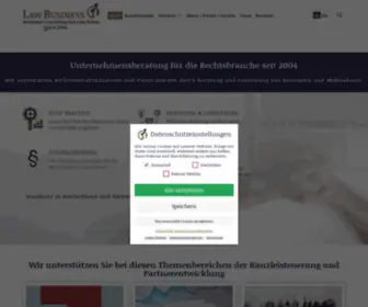 Lawmarketing.at(Law Business) Screenshot