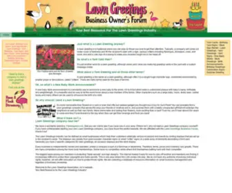 Lawn-Greetings.com(Just what) Screenshot