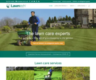 Lawn-Tech.co.uk(Experts in Lawn Care) Screenshot