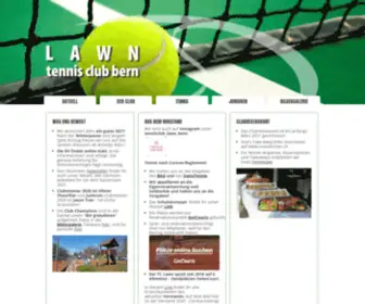 Lawn-Tennisclub.ch(Lawn Tennis Club Bern) Screenshot