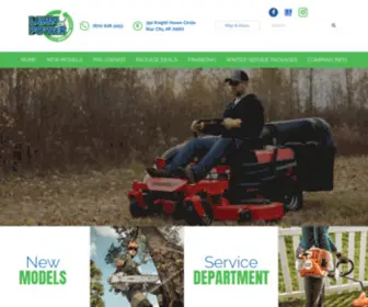 Lawnandpowerllc.com(Home Lawn & Power Equipment Star City) Screenshot