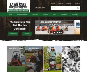 Lawncareequipmentco.com(Home Webster Groves Webster Groves) Screenshot