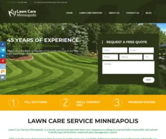 Lawncareminneapolis.com(Weedman Lawn Care Minneapolis) Screenshot