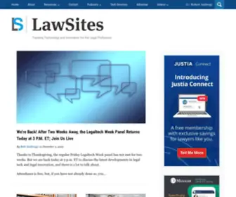 Lawnext.com(LawSites) Screenshot