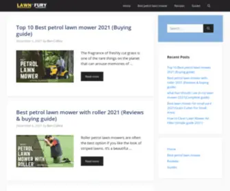 Lawnfury.com(Top rated Lawn Mover& Garden Product Reviews) Screenshot