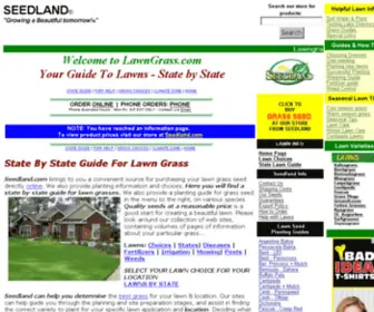 Lawngrass.com(SEEDS Portfolio for sale) Screenshot