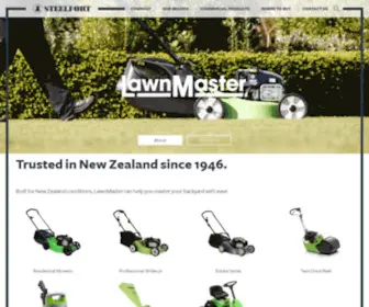 Lawnmaster.co.nz(Steelfort) Screenshot