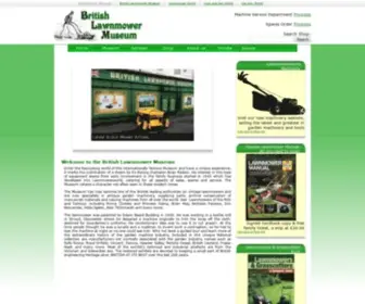 Lawnmowerworld.co.uk(British Lawnmower Museum) Screenshot