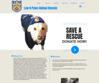 Lawnpaws.org(Mysite 1) Screenshot