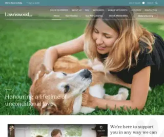 Lawnswood.com.au(Pet Cremation Perth) Screenshot