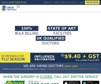 Lawntonmedicals.com.au(The Lawnton Country Market Doctors) Screenshot