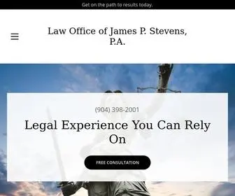 Lawofficeofjamespstevens.com(Law Offices of James P Stevens) Screenshot