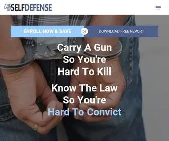 Lawofselfdefense.com(Law of Self Defense) Screenshot