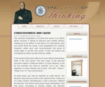 Lawofthinking.com(Lawofthinking) Screenshot