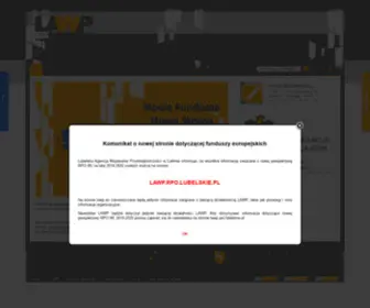Lawp.eu(Lubelska Agencja Wspierania Przedsiębiorczości) Screenshot