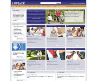 Lawpack.co.uk(Legal Forms Online and DIY Kits) Screenshot