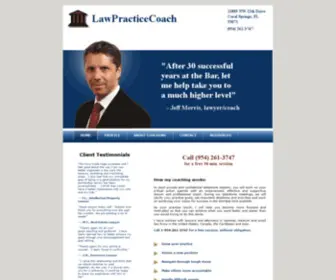 Lawpracticecoach.com(Law Practice Coach) Screenshot