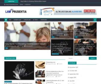 Lawprudentia.com(Law Blog) Screenshot