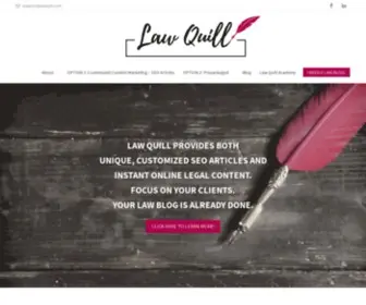 LawQuill.com(Law Quill) Screenshot