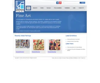 Lawrence-Fine-ARTS.com(Lawrence Fine Art) Screenshot