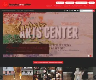 Lawrenceartscenter.org(Lawrence Arts Center) Screenshot