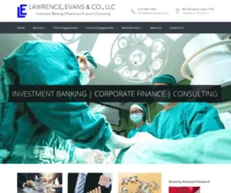 Lawrenceevans.com(Lawrence, Evans & Co) Screenshot