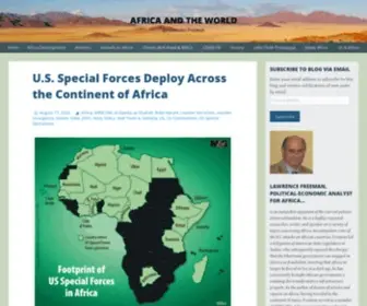 Lawrencefreemanafricaandtheworld.com(Lawrence Freeman Africa and the World) Screenshot