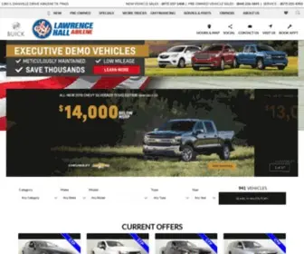 Lawrencehallofabilenetx.com(Lawrence Hall Chevrolet GMC Buick) Screenshot