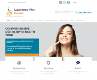 Lawrenceparkdental.com(Lawrence Park Dental) Screenshot