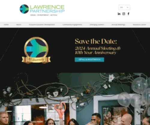 Lawrencepartnership.org(The Lawrence Partnership) Screenshot
