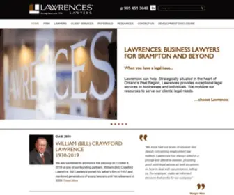 Lawrences.com(LAWRENCES) Screenshot