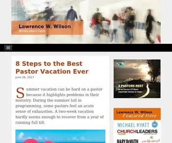 Lawrencewilson.com(Lawrence W) Screenshot