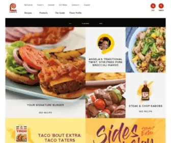 Lawrys.com(Seasoning, Marinades, Recipes and Tips) Screenshot