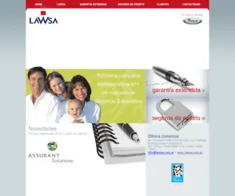 Lawsa.com.ar(GARANTIAS EXTENDIDAS) Screenshot