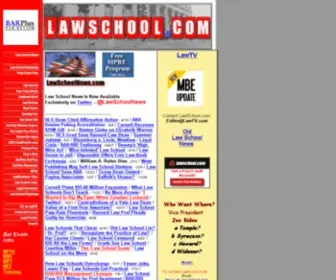 Lawschool.com(Change is the law of life) Screenshot