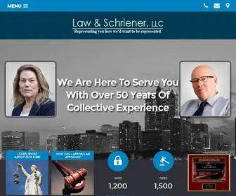 Lawschriener.com(Law & Schriener) Screenshot