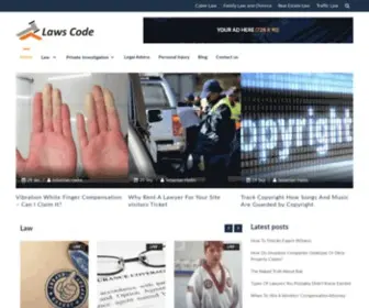 Lawscode.com(Laws Code) Screenshot