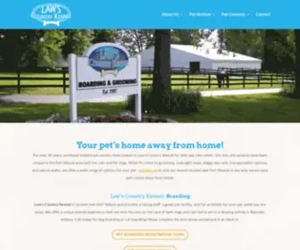 Lawscountrykennel.com(Law's County Kennel) Screenshot